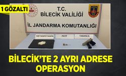 Bilecik'te uyuşturucu operasyonu: 1 gözaltı