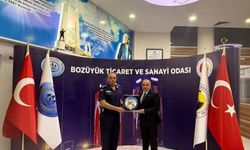 İl Jandarma Komutanı Albay Ali Vanlı’dan Bozüyük TSO’ya Ziyaret