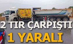 2 TIR ÇARPIŞTI 1 YARALI