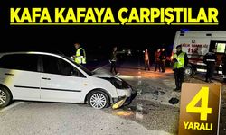 Bilecik’te otomobiller kafa kafaya çarpıştı: 4 yaralı