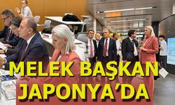 Melek Başkan Japonya’da