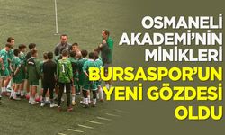 Osmaneli Akademi’nin minikleri Bursaspor’un yeni gözdesi oldu