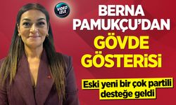 Berna Pamukçu'dan gövde gösterisi