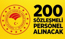 200 sözleşmeli personel alınacak