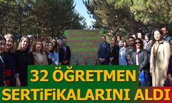 32 Öğretmen Sertifikalarını Aldı
