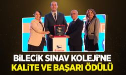 Bilecik Sınav Koleji’ne Kalite ve Başarı Ödülü