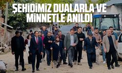 Şehidimiz Dualarla ve Minnetle Anıldı