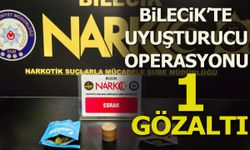BİLECİK'TE UYUŞTURUCU OPERASYONU: 1 GÖZALTI