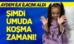 Minik Aydem İlk İlacını Aldı