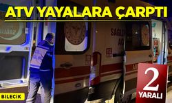 Bilecik’te ATV yayalara çarptı: 2 yaralı