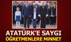 Atatürk’e Saygı, Öğretmenlere Minnet