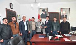 Başkan Hamamcı’dan yeni İnönü İlçe Kaymakamı Teymür’e hayırlı olsun ziyareti