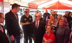 Kent Meydanında deprem tatbikatı yapıldı