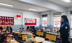 Kütahya İl Emniyet Müdürlüğü’nden öğrencilere güvenlik eğitimi