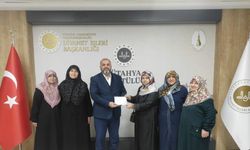 Kütahya’da Kur’an Kursu öğrencilerinden, "Hediyem Kur’an Olsun" kampanyasına destek