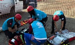 Tavşanlı’da maden kazası tatbikatı