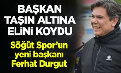 Başkan Taşın altına elini koydu