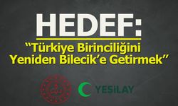 Hedef: Türkiye Birinciliğini Yeniden Bilecik’e Getirmek