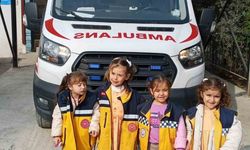Bayırköy’de Kur’an kursu öğrencilerinden 112 acil merkezine gezi