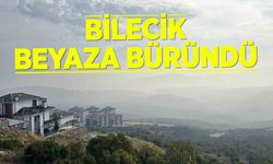 Bilecik Beyaza Büründü