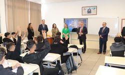 Bozüyük’te Kaymakam ve Milli Eğitim Müdüründen okul ziyaretleri