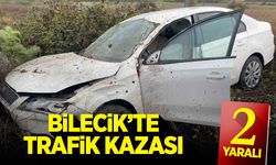 Bilecik’te trafik kazası: 2 yaralı