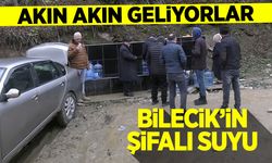 Bilecik'in şifalı suyu: Akın akın geliyorlar...