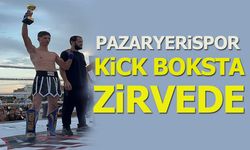 Pazaryerispor kick boksta zirveye