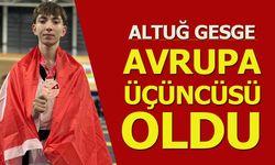 Altuğ Gesge  Avrupa Üçüncüsü Oldu