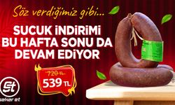 Şeker Et’te sucuk indirimi bu hafta sonu da devam ediyor!