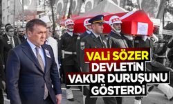 Vali Sözer, Devletin Vakur Duruşunu Gösterdi