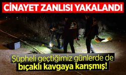 Cinayet zanlısı yakalandı: Şüpheli geçtiğimiz günlerde de bıçaklı kavgaya karışmış!