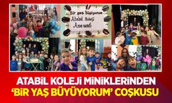 Atabil Koleji’nde Miniklerden “Bir Yaş Büyüyorum” Coşkusu