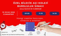 Özel Bilecik AÇI Koleji Bursluluk Sınavı