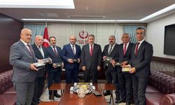 Belediye başkanları ve AK Parti Eskişehir İl Başkanı Albayrak, BBP lideri Destici’yi ziyaret etti