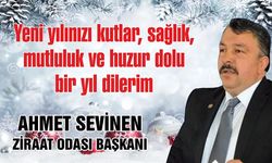 AHMET SEVİNEN YENİ YIL KUTLAMASI