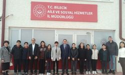 Bilecik’te öğrenciler sosyal hizmetleri yerinde inceledi