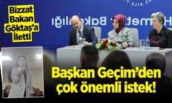 Başkan Geçim'den Çok Önemli İstek! Bizzat Bakan Göktaş'a İletti...