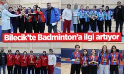Bilecik’te Badminton'a ilgi artıyor