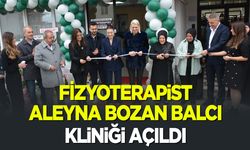 Bilecik'te Fizyoterapist Aleyna Bozan Balcı Kliniği Açıldı