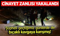 Cinayet zanlısı yakalandı: Şüpheli geçtiğimiz günlerde de bıçaklı kavgaya karışmış!