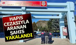HAPİS CEZASIYLA ARANAN ŞAHIS YAKALANDI