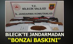 Bilecik’te jandarmadan Bonzai Baskını