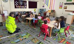 MİNİK ÖĞRENCİLERE TRAFİK EĞİTİMİ