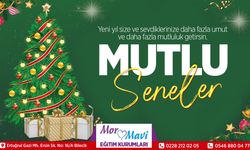 MOR MAVİ YENİ YIL KUTLAMASI