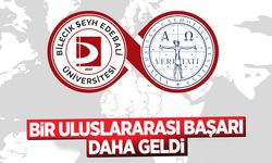 Bir uluslararası başarı daha geldi