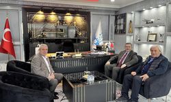 Rektör Kaplancıklı ve Münir Şahin’den Başkan Ocak’a Ziyaret