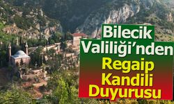 Bilecik Valiliği’nden Regaip Kandili Duyurusu