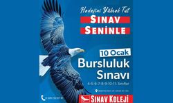 Hedefini yüksek tut, SINAV seninle!