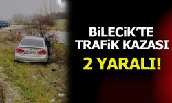 Bilecik’te trafik kazası: 2 yaralı